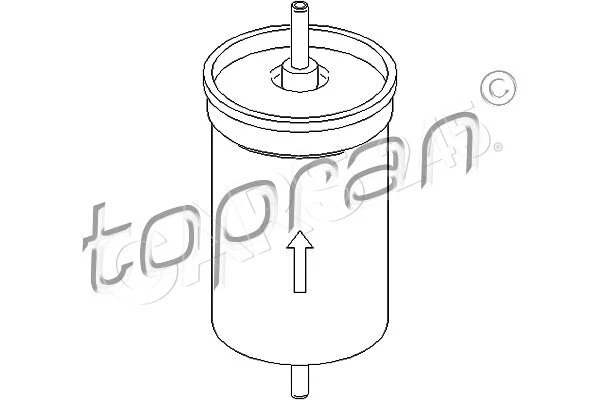 Filtre de ligne Ford Escort Transit Orion filtre à carburant 1.3-2L 1990-1994 EFG14 - Photo 1/1