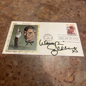 Whoopi Goldberg Signed 1979 First Day Cover Will Rogers Hologram - Picture 1 of 3
