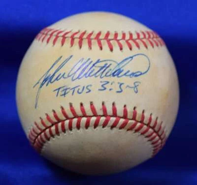 John Wetteland PSA DNA COA Autograph American League Signed Baseball - Image 1 of 2
