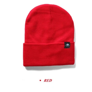 Unisex Winter Beanie Hat Soft Solid Plain Warm Knitted Cuffed Skull Watch Cap - Picture 1 of 17