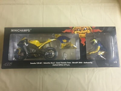 1/12 Minichamps Valentino Rossi Sachsenring 2006 - Ltd Ed 672pcs - Image 1 of 4