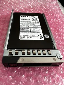 Neue Dell 1,92TB SATA 6Gbps RI 2,5" RI TLC SSD 0GYGVV GYGVV MTFDDAK1T9TDS in MwSt - Bild 1 von 5