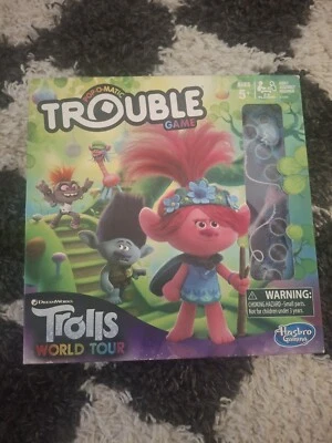 Trouble Dreamworks Model E8906 Trolls World Tour Board Game - Image 1 of 4