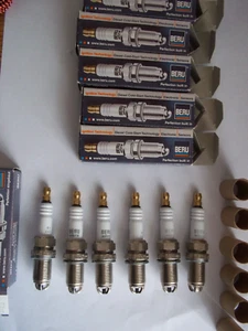 Set of 6 BERU Z121 Ultra Spark-Plugs for Mercedes Benz SL 2.8 and 3.2 1997 on - Picture 1 of 10
