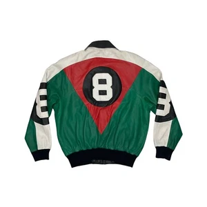 Vintage Michael Hoban 8 Ball Jacket Original North Beach Hobo USA Seinfield Mens - Picture 1 of 9