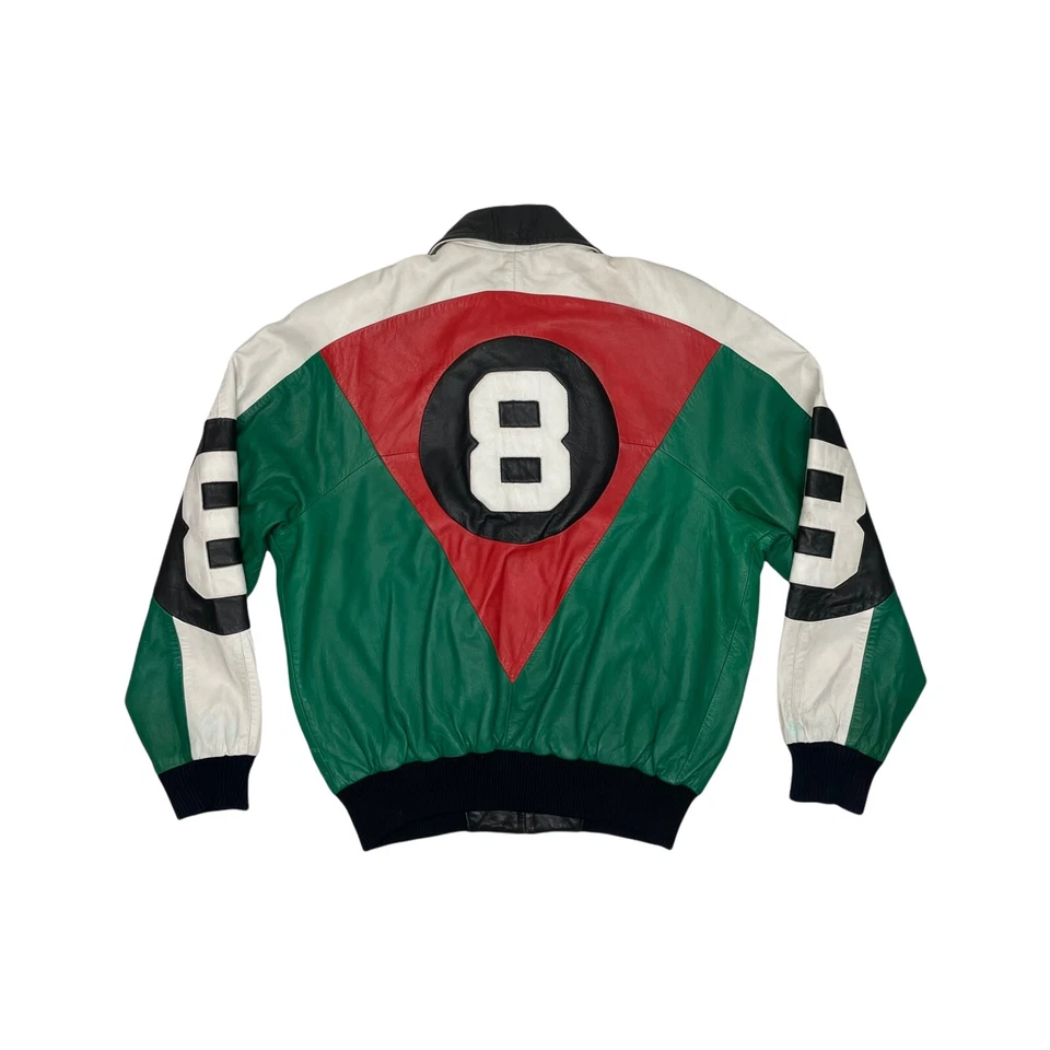 Vintage Michael Hoban 8 Ball Jacket Original North Beach Hobo USA Seinfield Mens - Image 1 of 4