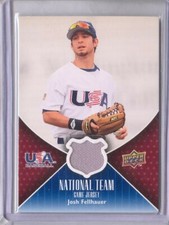 Josh Fellhauer USA-JF 2009 Upper Deck USA Baseball National Team Game Jersey