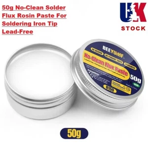 50g No-Clean Solder Flux Rosin Paste For Soldering Iron Tip Lead-Free - Picture 1 of 6