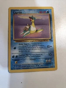 Lapras - fossile WOTC - non olografo raro - 25/62 - Foto 1 di 2