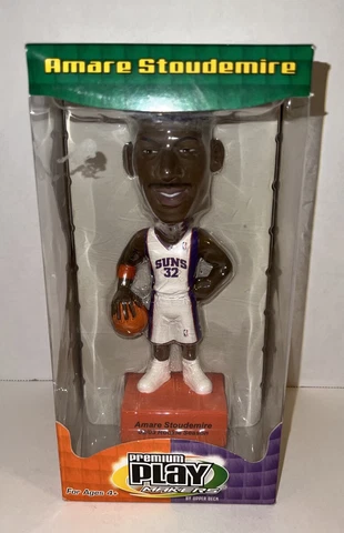 Amare Stoudemire 2003 Upper Deck Premium Playmakers Bobble Head New Phoenix Suns Cover