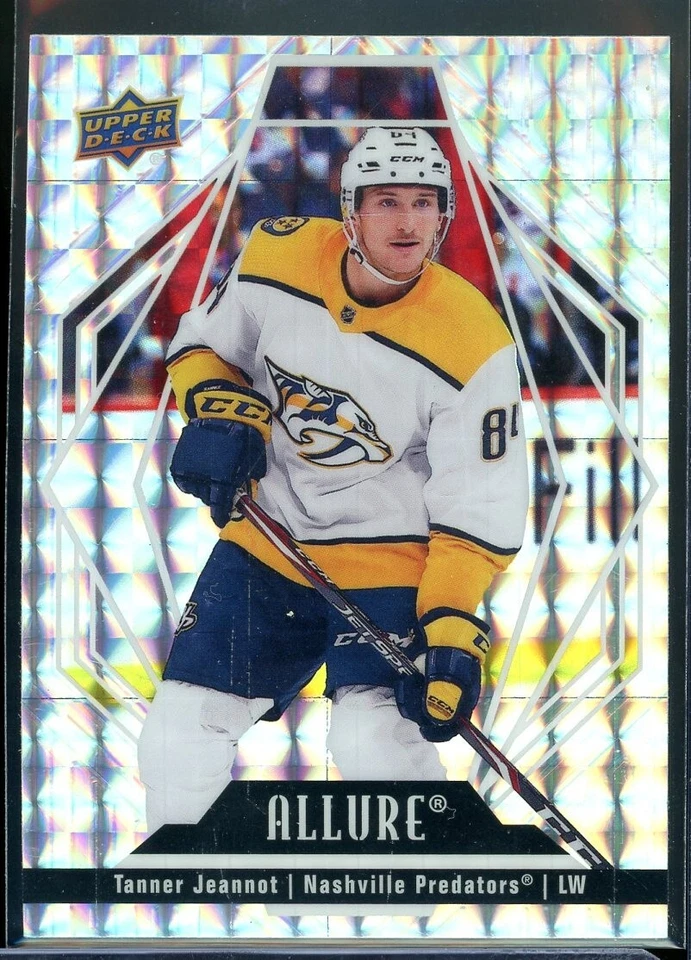 2022-23 Upper Deck Allure White Diamond #91 Tanner Jeannot - Image 1 of 2