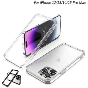 Parachoques TPU Transparente Antigolpes para iPhone 15 14 12 13 Pro Max 15 Plus 13 Mini - Imagen 1 de 20