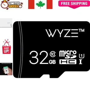 Carte MicroSD étanche ultra-compacte 32 Go pour enregistrement continu par caméra - Photo 1 sur 9