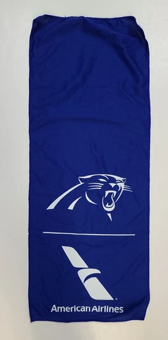 Carolina Panther American Airlines Cooling Towel 29x11.5in Cover