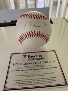 Jacob deGrom Texas Rangers signed Autogramm MLB Baseball - Fanatics COA - Bild 1 von 2