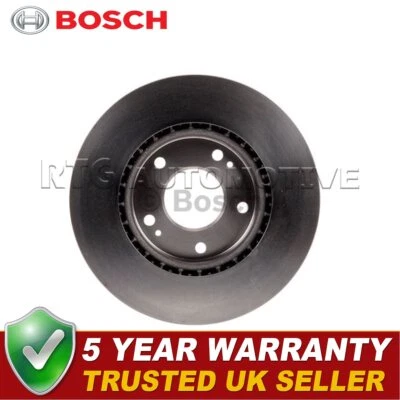Bosch Front Brake Disc Fits Hyundai i30 Kia Cee'D Pro + Other Models #2 - Image 1 of 4
