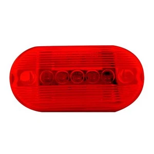 Automotive NV-5095R 12 Volt 4 inch Oblong Side Marker Clearance Light-Red - Bild 1 von 1
