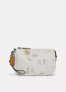 COACH Chalk Multi Nolita 15 With Hula Print Small Shoulder Bag Purse - NWT - Picture 1 of 8