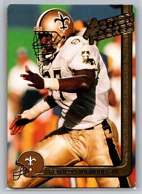 1991 Action Packed #179a Renaldo Turnbull COR Saints West Virginia - Image 1 of 2