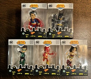 DC Comics Justice League Set di Figure 3" Batman Superman The Flash Wonder Woman - Foto 1 di 2
