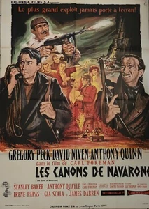 Les Canons de Navarone Affiche de film 120x160 J. Lee Thompson 1961 - Bild 1 von 1