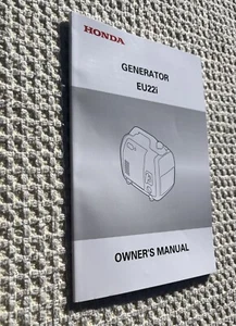Genuine Factory Owners Manual (for Honda EU22i Generator) - Picture 1 of 3