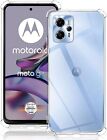 For Moto G73/5G/G13/E13 5G Case, Clear Silicone Slim Shockproof Gel Phone Cover