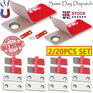 20x Magnetic Door Catch Latch Heavy Duty For Kitchen Cabinet Cupboard Wardrobe - Picture 1 of 17