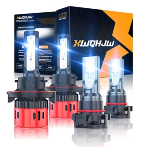 6000K For GMC Yukon 2007 - 2014 LED Headlights Kit Hi/Lo Beam Fog Light 4x Bulbs - Imagen 1 de 13