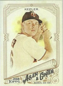 2018 Topps Allen & Ginter MAX KEPLER Minnesota Twins Short Print (SP) # 332 - Picture 1 of 2