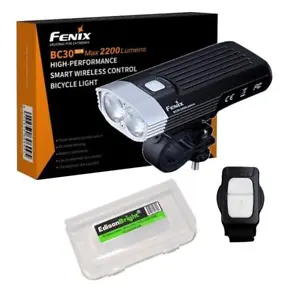 Fenix BC30 v2.0 2200 lumen LED light weight bike bicycle light, Wireless Remote - Picture 1 of 12