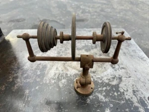 Antique Vintage Watchmaker Jeweler Lathe Countershaft Pulley Tool - Picture 1 of 4