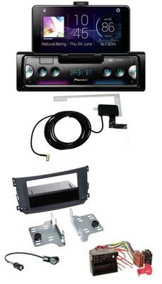 Pioneer DAB Bluetooth MP3 USB Autoradio für Smart ForTwo (451, 2010-2015) - Bild 1 von 4