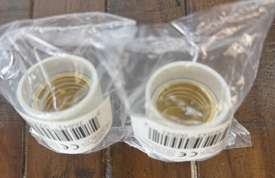 2 PACK Newhouse GU24 To Standard E26 / E27 Base Light Bulb Socket Adapter A2426E - Image 1 of 4