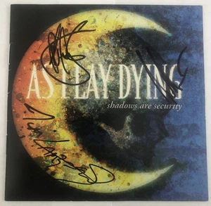 As I Lay Dying Shadows Are Security Special Edition CD DVD Signed Autographed - Picture 1 of 10