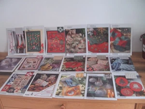 17 x ZWEIGART Stickvorlage " WEIHNACHTLICHE STICKEREIEN " STICKIDEEN - Bild 1 von 22