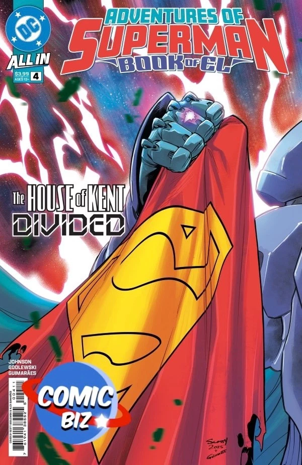 ADVENTURES OF SUPERMAN: THE BOOK OF EL #4 (2025) 1ST PRINTING MAIN COVER - Image 1 of 1