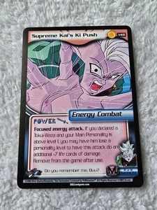 DBZ Dragon Ball Z Supreme Kai's Ki Push 148 CCG Unlimited Buu Saga MP - Bild 1 von 5