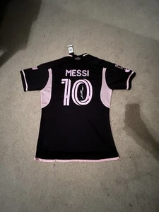Machine Signed Messi Jersey Read Description - Picture 1 of 4