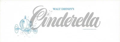 Walt Disney Productions Cenicienta Película Original Lanzamiento 5 Membretes 1949 Como Nuevo Foto 1 de 2