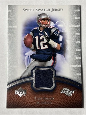 2007 Upper Deck Sweet Spot Игра Б/у Джерси Tom Brady Patriots GOAT!! - Изображение 1 из 2