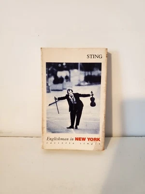 Sting "Englishman In New York" Cassette Tape single, (1987) - Image 1 of 3