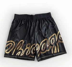 Mitchell & Ness Mens Chicago Bulls NBA Big Face 4.0 Fashion Shorts Size M - Picture 1 of 1
