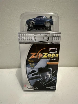 Mazda RX-8 X-Men Car Wolverine ZipZaps 60-7011 Micro RC Wireless 1:64 Kit 27 MHz - Image 1 of 4