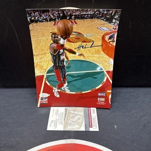 Hakeem Olajuwon Houston Rockets Autographed 8x10 Signed Photo JSA COA AUTO - Picture 1 of 4