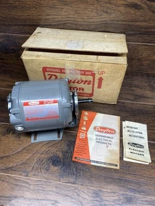 Dayton 5K260B Split-Phase A.C. Motor 1/4 Hp, 1725 RPM, 56 Frame, 115V 5/8” Shaft - Picture 1 of 13