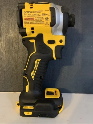 DEWALT DCF850 ATOMIC 20V MAX 1/4 inch Cordless Impact Driver - Image 1 of 4
