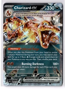 Charizard ex - 054/091 SV: Paldean Fates Holo NM - Picture 1 of 2