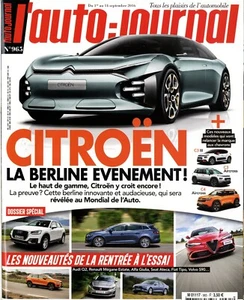 L'AUTO JOURNAL n°965 01/09/2016 - Bild 1 von 1