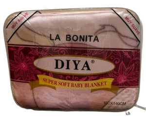 La Bonita DIYA súper Soft Baby Blanket (NO:T1128)New - Picture 1 of 4
